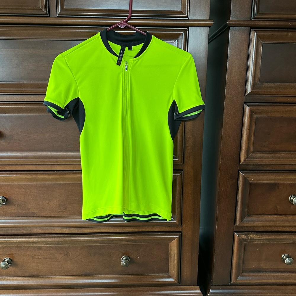 Neon Green Cycling Jersey